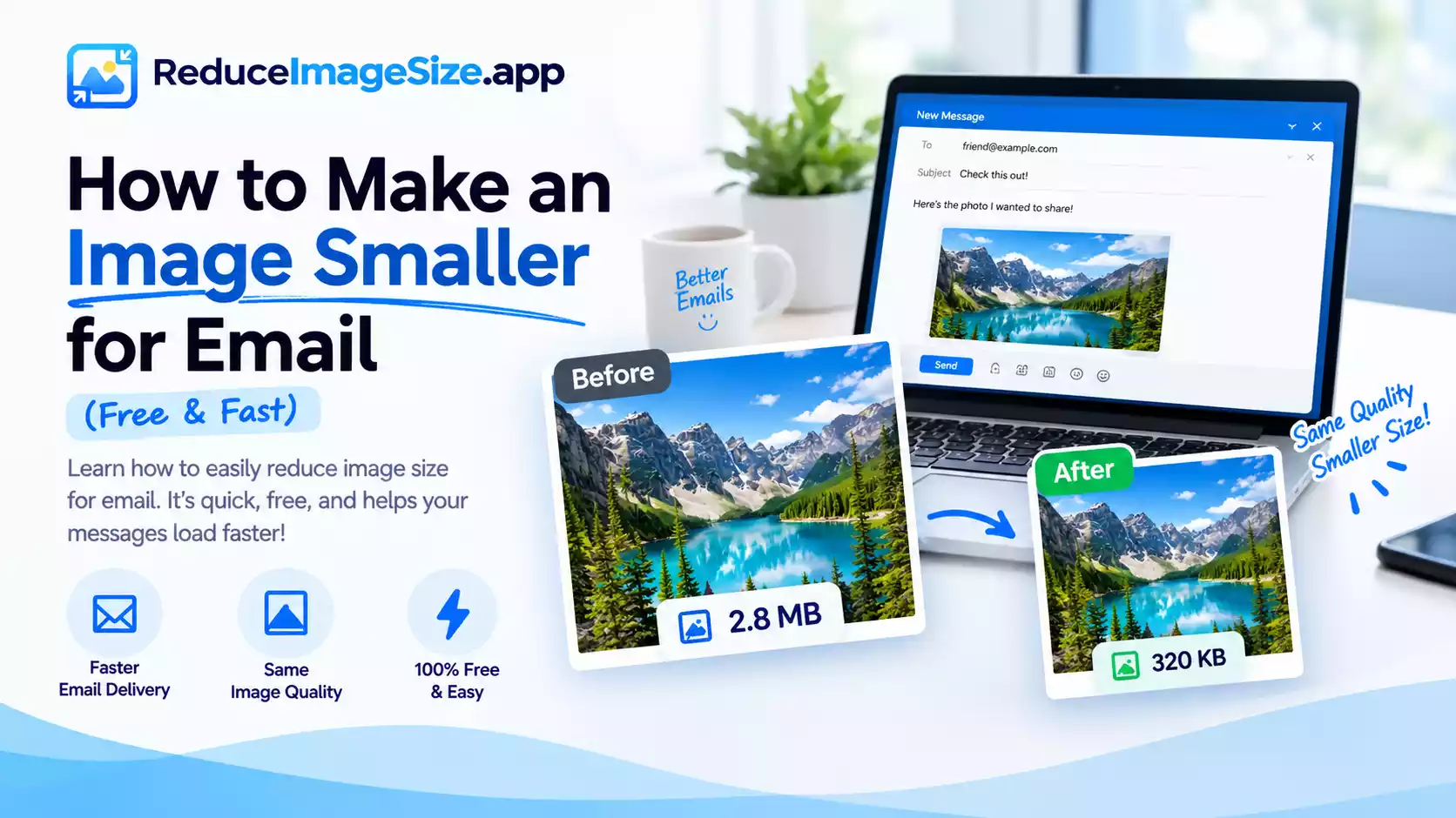 How to Make an Image Smaller for Email (Free & Fast)