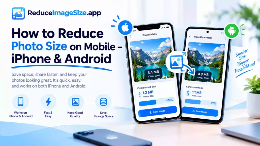 How to Reduce Photo Size on Mobile – iPhone & Android