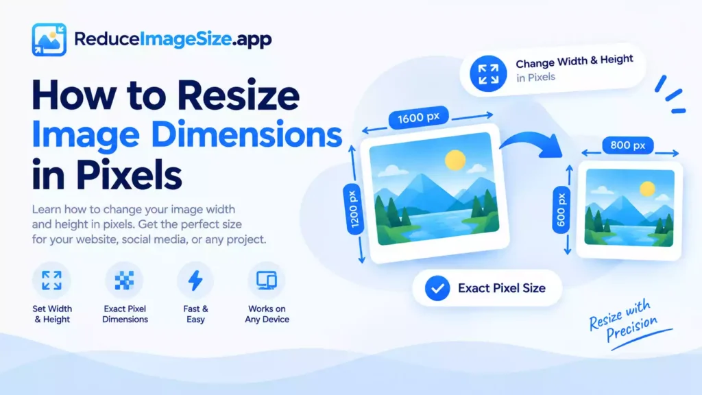 How to Resize Image Dimensions in Pixels